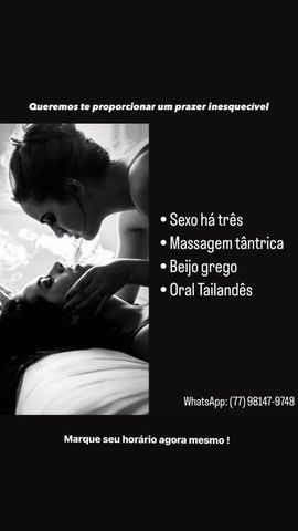 Somos Duas meninas a procura de proporciona um momento inesquecível a três💋